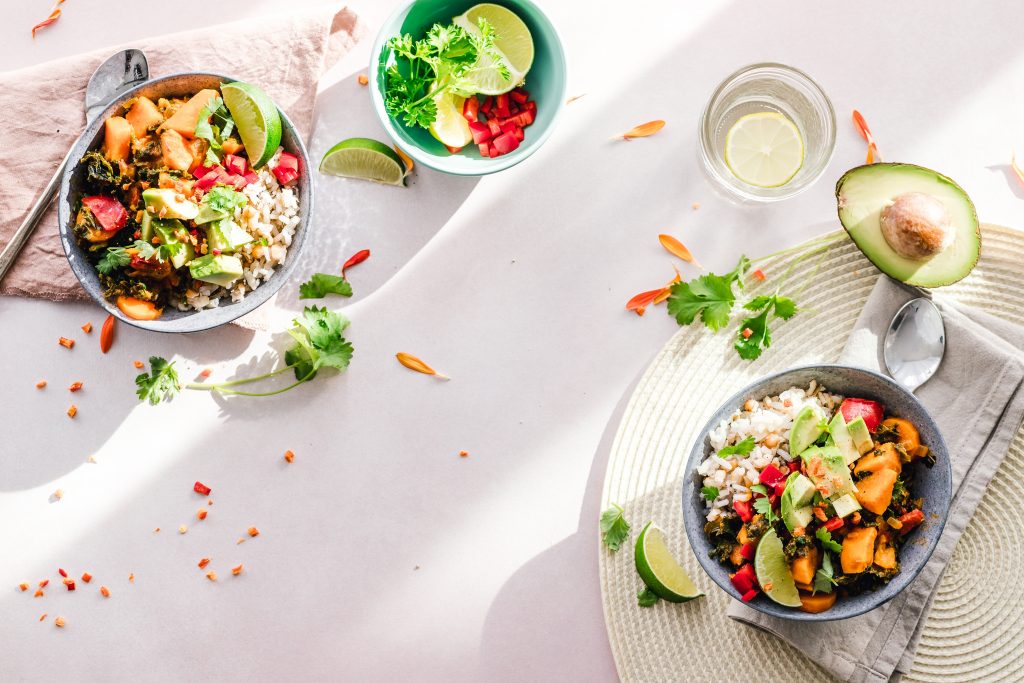 Vegetables in a bowl