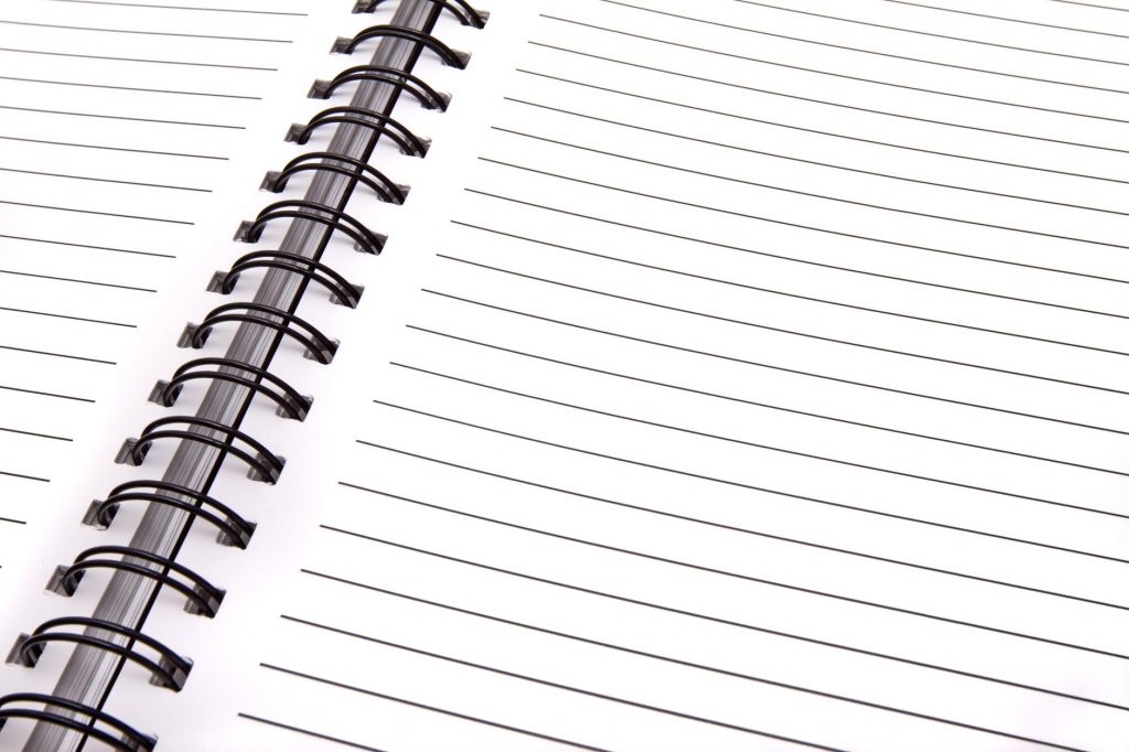 blank blank page business data