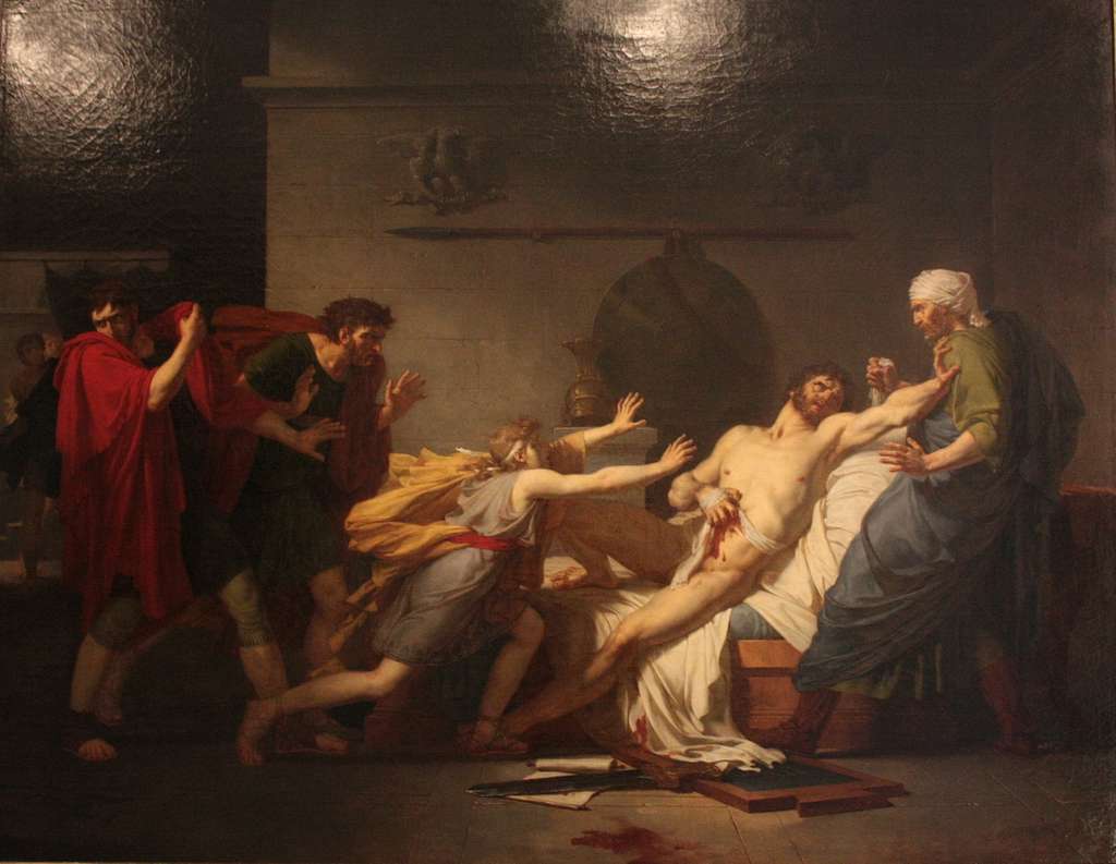 Death of Cato the Younger